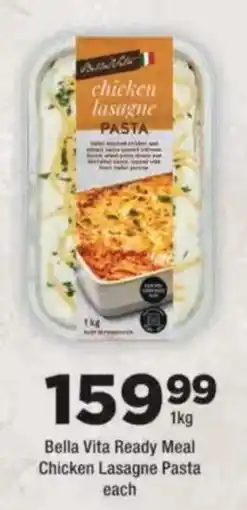 OK urban Bella Vita Ready Meal Chicken Lasagne Pasta offer
