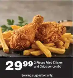 OK urban 2 Pieces Fried Chicken and Chips offer