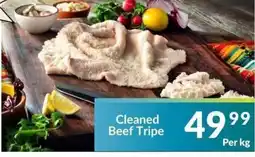 Super Save Cleaned Beef Tripe offer