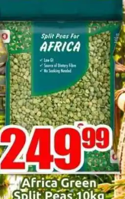 Three Star Cash and Carry Africa Green Split Peas offer