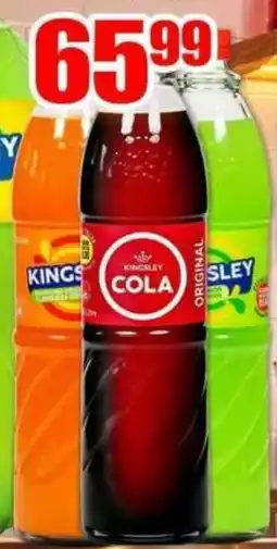 Three Star Cash and Carry Kingsley Cola offer