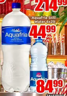 Three Star Cash and Carry Aquafria Still Spring Water offer