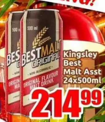 Kingsley Best Malt Asst
