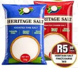 Take 'n Pay Heritage Salt Fine/Coarse offer