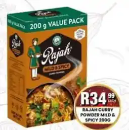 Take 'n Pay Rajah Curry Powder Mild & Spicy offer