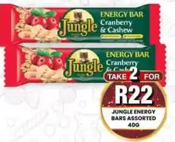 Take 'n Pay Jungle Energy Bars Assorted offer