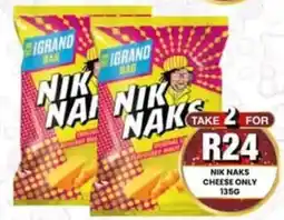 Take 'n Pay NIK NAKS CHEESE ONLY offer