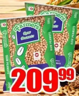 Three Star Cash and Carry Farmers Raw Peanuts offer