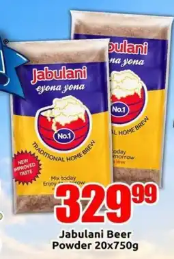 Three Star Cash and Carry Jabulani Beer Powder offer