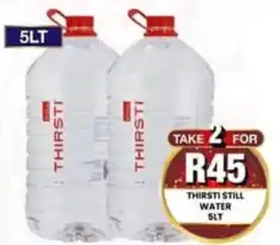 Take 'n Pay THIRSTI STILL WATER offer
