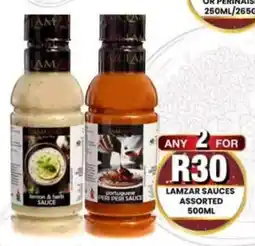 Take 'n Pay Lamzar Sauces Assorted offer