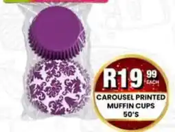 Take 'n Pay Carousel Printed Muffin Cups 50's offer