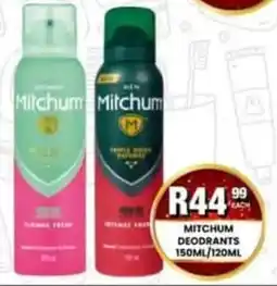 Take 'n Pay Mitchum Deodorants offer
