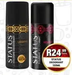 Take 'n Pay Status Deodrant offer