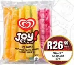 Take 'n Pay OLA JOY ICE LOLLIES offer