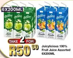Take 'n Pay Juicylicious 100% Fruit Juice Assorted offer