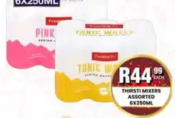 Take 'n Pay Thirsti Mixers Assorted offer