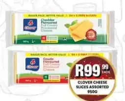 Take 'n Pay Clover Cheese Slices Assorted offer