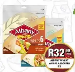 Take 'n Pay Albany Wheat Wraps Assorted offer
