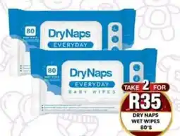 Take 'n Pay DryNaps Everyday Baby Wipes offer
