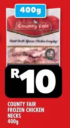 Usave County Fair Frozen Chicken Necks offer