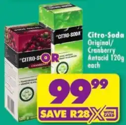 Shoprite Citro-Soda Antacid offer