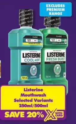 Shoprite Listerine Mouthwash offer