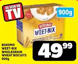 Usave BOKOMO WEET-BIX WHOLEGRAIN WHEAT BISCUITS offer