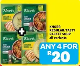 Usave Knorr Regular/Tasty Packet Soup offer