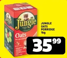 Usave Jungle Oats Porridge offer