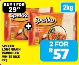 Usave Spekko Long Grain Parboiled White Rice offer