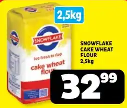 Usave SNOWFLAKE CAKE WHEAT FLOUR offer