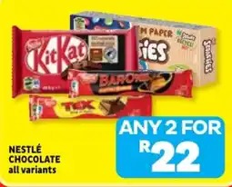 Usave Nestlé Chocolate offer
