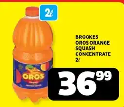 Usave Brookes Oros Orange Squash Concentrate offer