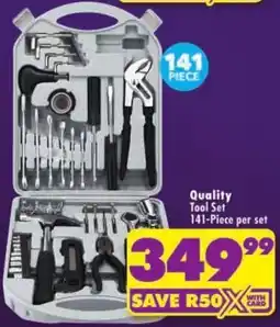 Shoprite Quality Tool Set offer