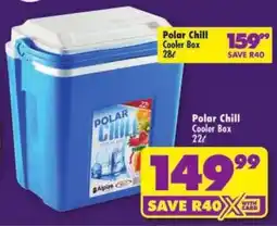 Shoprite Polar Chill Cooler Box offer