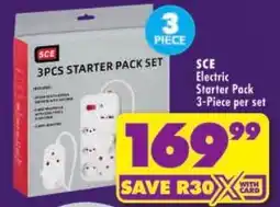Shoprite SCE Electric Starter Pack offer