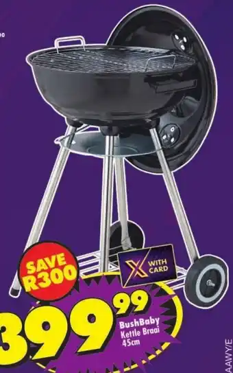 BushBaby Kettle Braai