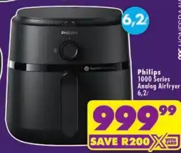 Shoprite Philips 1000 Series Analog Airfryer offer