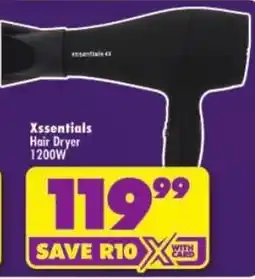 Shoprite Xssentials Hair Dryer offer
