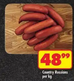 Shoprite Country Russians offer