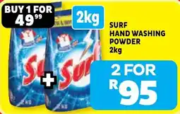 Usave Surf Hand Washing Powder offer