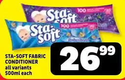 Usave STA-SOFT FABRIC CONDITIONER offer
