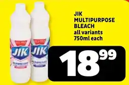 Usave JIK MULTIPURPOSE BLEACH offer