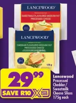 Shoprite Lancewood Processed Cheese Slices offer