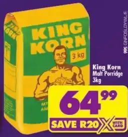 Shoprite King Korn Malt Porridge offer