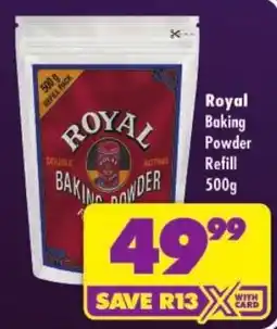 Shoprite Royal Baking Powder Refill offer