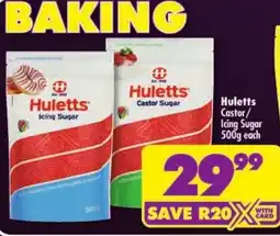 Shoprite Hulett's Castor Sugar offer