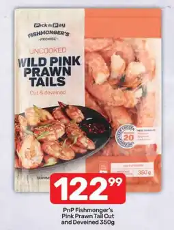 Pick n Pay Hypermarket PnP Fishmonger's Pink Prawn Tail Cut and Deveined offer