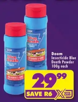 Shoprite Doom Insecticide Blue Death Powder offer
